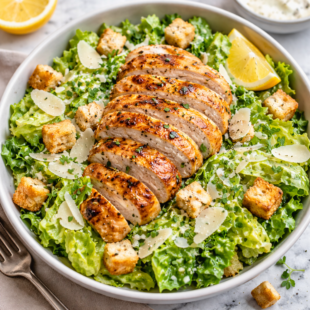 Grilled Chicken Caesar Salad