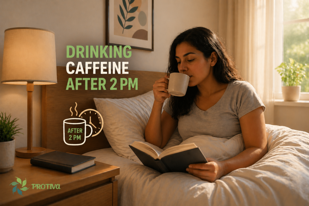 drinking caffeine late