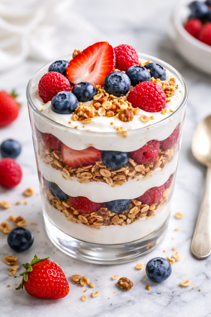 Greek Yogurt Parfait.