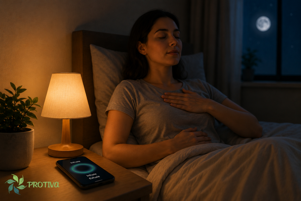 Digital Detox Before Sleep - Practice Deep Breathing to Relax Before Sleep