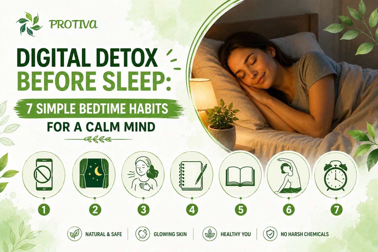 Digital Detox Before Sleep: 7 Simple Bedtime Habits for a Calm Mind