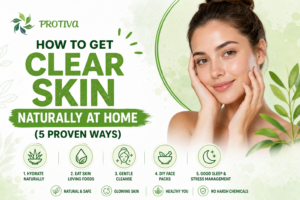Read more about the article How to Get Clear Skin Naturally at Home(5 proven ways).